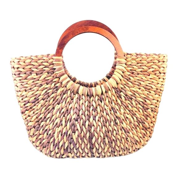Limited Handbags - Limited Large Straw Bag